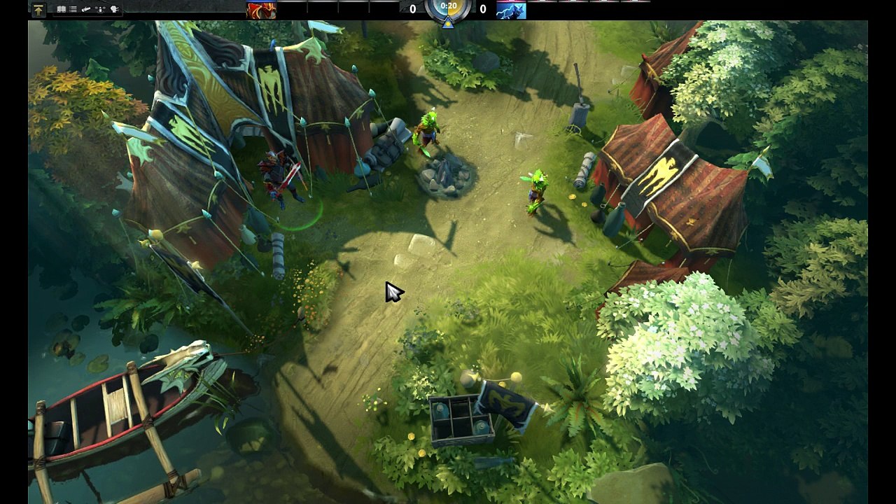 Dota 2 Training Mode Let's Play / PlayThrough / WalkThrough Part #1