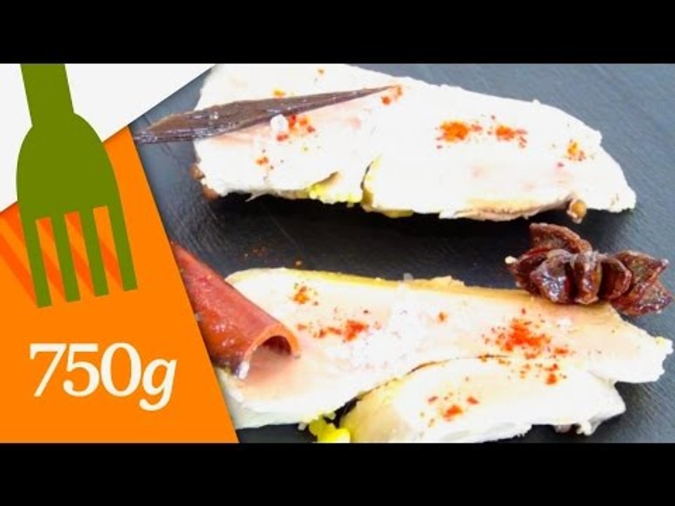 Recette de Foie gras de Noël poché - 750 Grammes