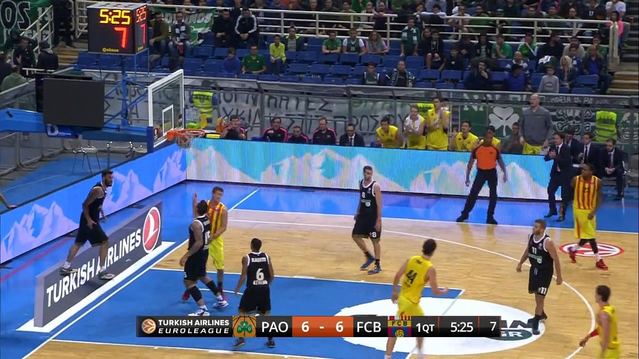 Highlights: Panathinaikos Athens-FC Barcelona