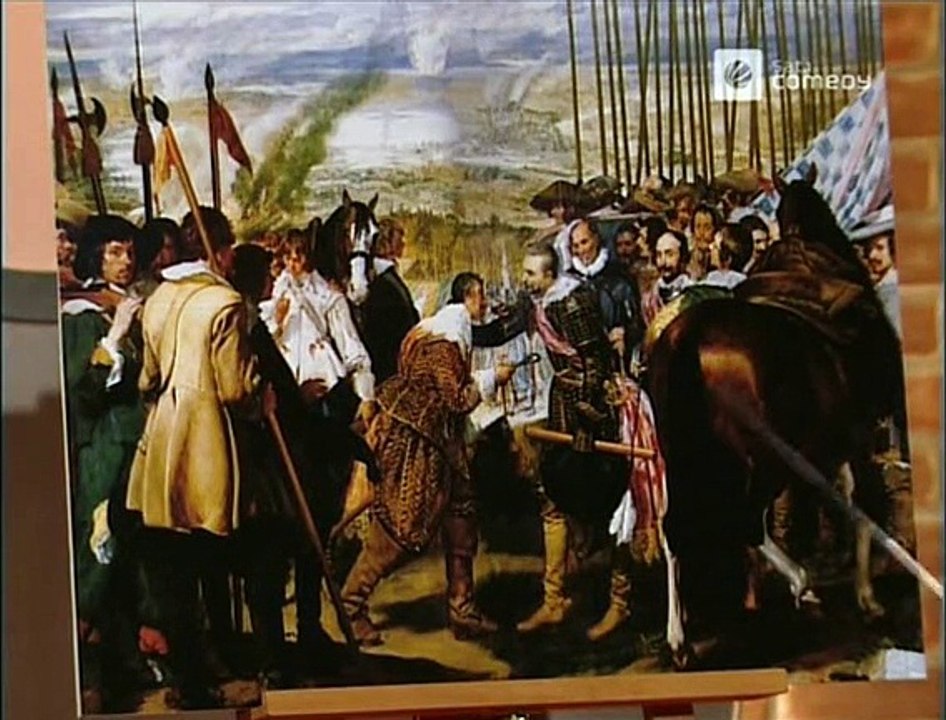 Die Harald Schmidt Show - 1217 - 2003-03-13 - Michael Quast, Siegesgemälde mit Pferd