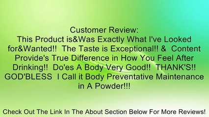 Paradise Herbs Oraac Energy Truly Powder, 182 Gram Review