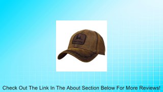 John Deere Men's Oilskin Look Patch Casual Cap Brown One Size Review
