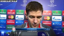Liverpool 1-1 Basel - Steven Gerrard Post Match Interview.