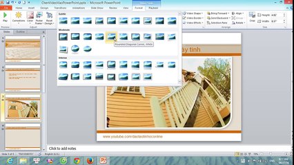 Hướng dẫn cách chèn video vào PowerPoint 2010 - Doctruyenvl.com
