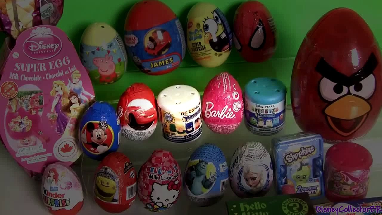 Sepet Peppa Pig Frozen Elsa Kinder Princess Barbie Shopkins Sürpriz Disney Minecraft Harrypotter