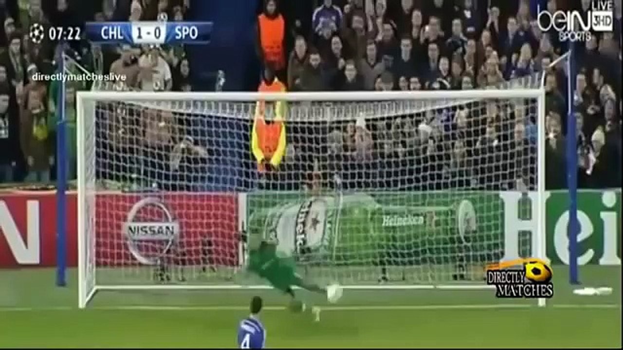 Chelsea vs. Sporting 3 - 1 ~ All Goals & Full Highlights (Champions League) 10-12-14 [HD].
