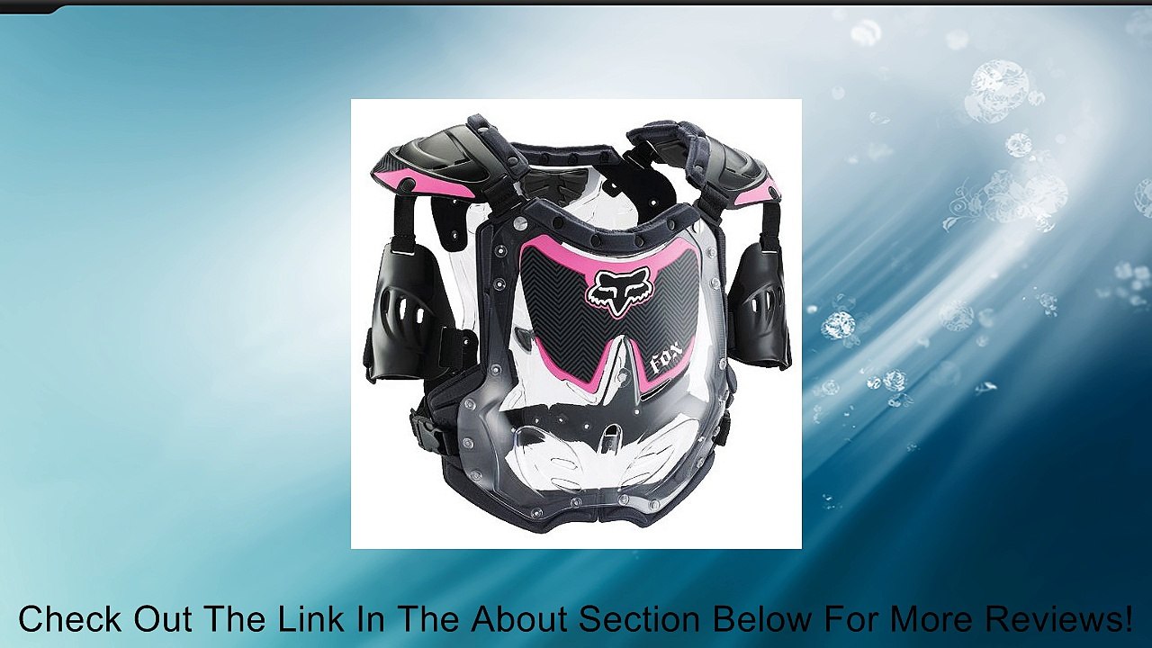 Fox Racing R3 Women's Roost Deflector MotoX/Off-Road/Dirt Bike Motorcycle Body Armor - Black/Pink / Small/Medium Review