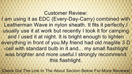 Coast G19 54 Lumen LED Inspection Flashlight Review