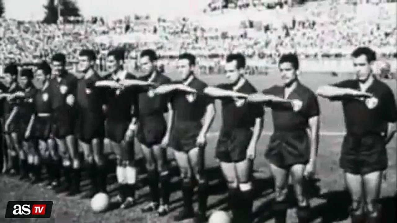 El gol del abuelo de Chicharito en el Mundial de 1954.