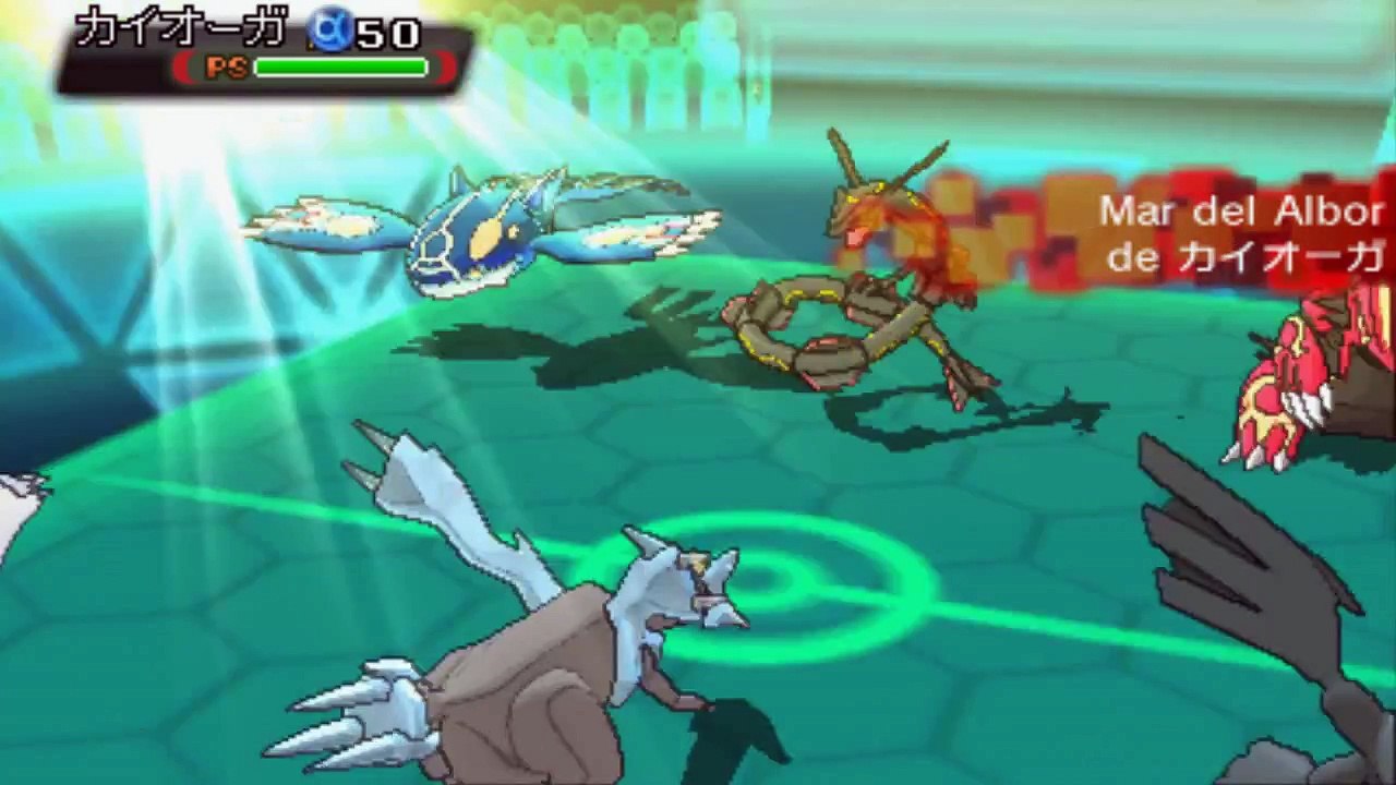 LEGENDARIOS VS LEGENDARIOS: "MEGA RAYQUAZA, ASCENSO DRACO" (POKÉMON RUBÍ OMEGA & ZAFIRO ALFA)