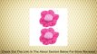 2 Pcs Flower Design Curtain Decoration Tieback Holders Fuchsia Review