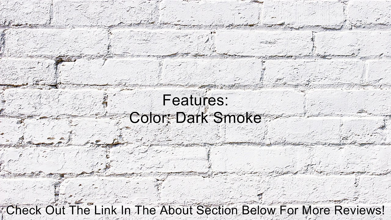 HJC HJ-20 Pinlock Ready Shield RPS-10 Street Bike Motorcycle Helmet Accessories - Dark Smoke / One Size Fits Most Review