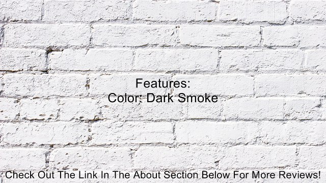 HJC HJ-20 Pinlock Ready Shield RPS-10 Street Bike Motorcycle Helmet Accessories - Dark Smoke / One Size Fits Most Review