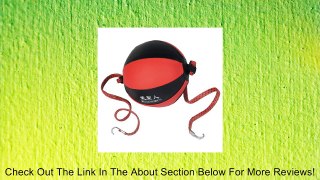 Red Rope Dual Ended Faux Leather Inflatable Punching Boxing Speed Ball Review