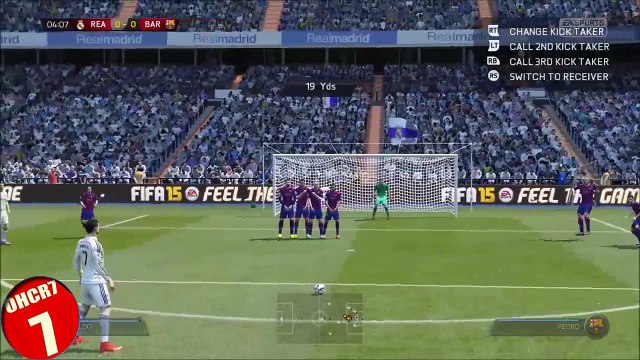 Cristiano Ronaldo Rabona Free-Kick The Best FIFA 15 Goal