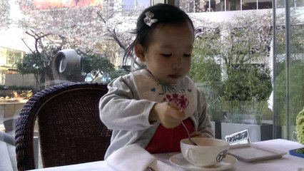 Girl Drinking Tea