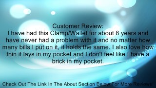 Money Clamp Milan Silver With Black Wallet Clip Review