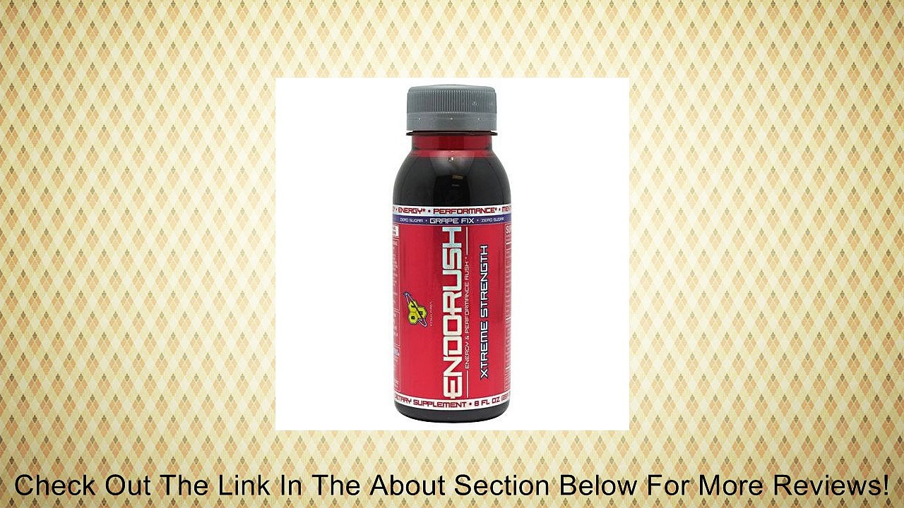 BSN Endorush Xtreme Grape Fix 12ea Review