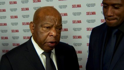 Civil Rights Legend Congressman John Lewis At 'Selma' Screening