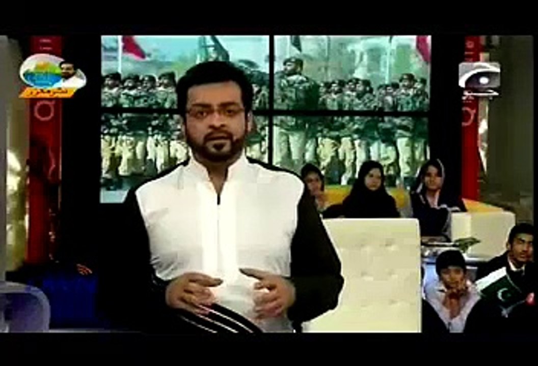 Amir Liaqat's Message For India In Unique Way