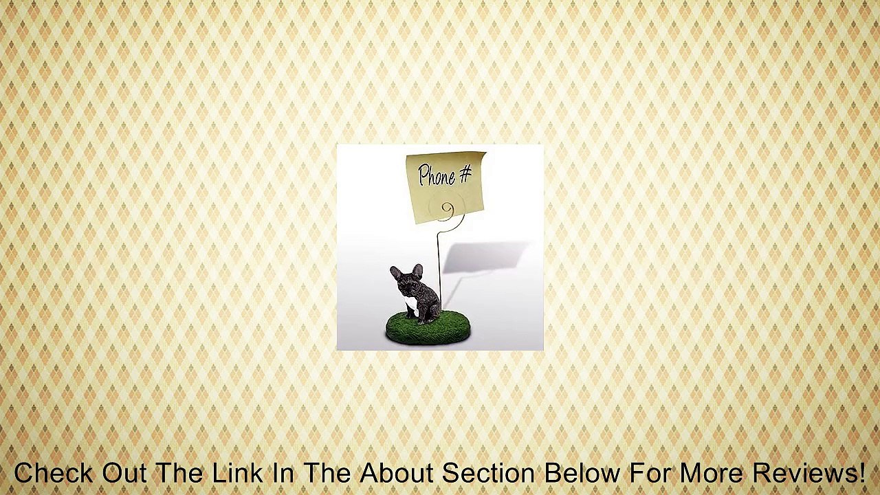 French Bulldog Note Holder Review