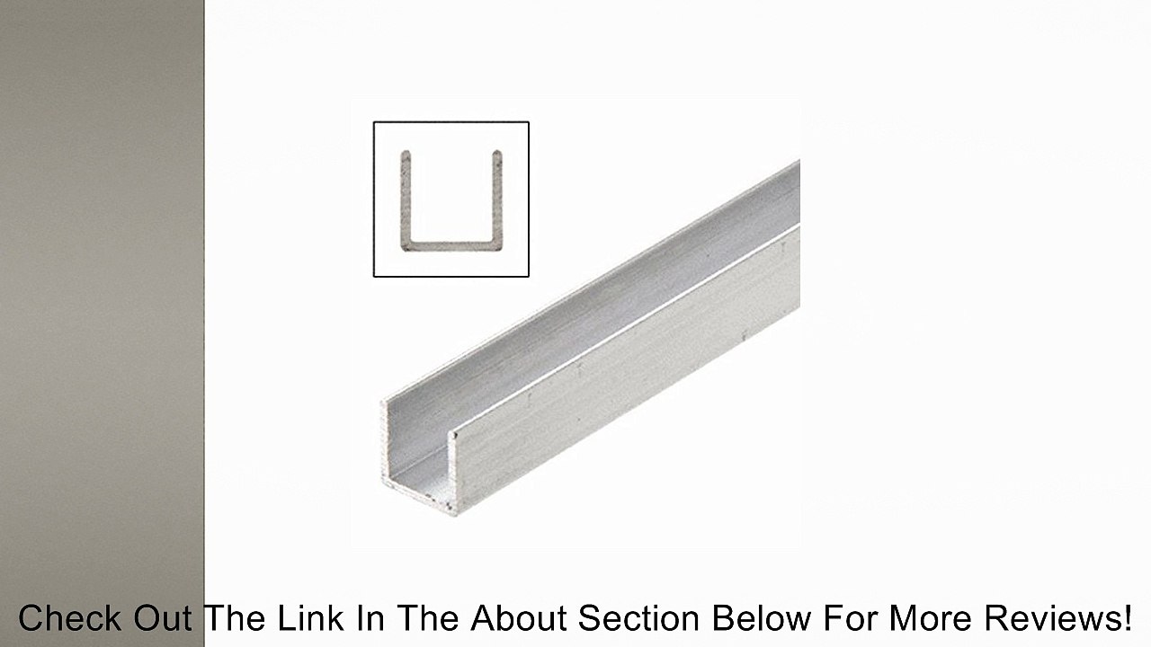 72" U-Channel Guide Track Review