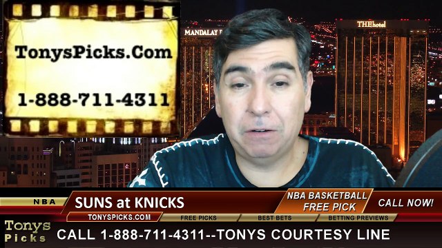 New York Knicks vs. Phoenix Suns Free Pick Prediction NBA Pro Basketball Odds Preview 12-20-2014
