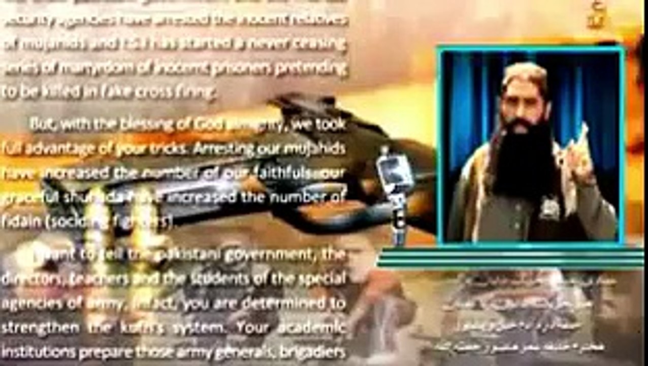 mastermind of peshawar blast ka video massage