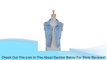 Anna-Kaci S/M Fit Light Blue Denim Distressed Crochet Back Sleeveless Denim Vest Review