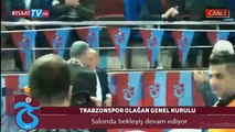 Trabzonspor Kongre - İbrahim Hacıosmanoğlu salona girdi - 61Saat Tv - 20.12.2014