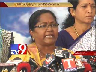 YSRCP demands regularise contract employees