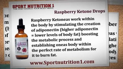 Raspberry Ketone Drops