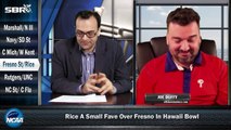 Hawaii Bowl Preview - Fresno St vs Rice College Bowl Picks w/ Joe Duffy, Loshak