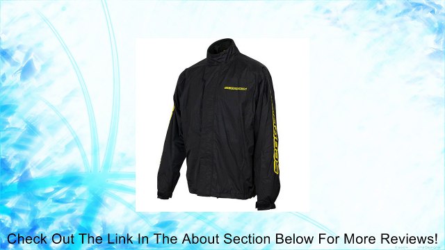 Scorpion Mens EXO Barrier Rain Jacket Black XXXL 3XL 11303-8 Review