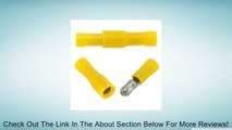 20pc Premium Brass 10-12 Gauge Male-Female Solderless Crimp Bullet Plug Connectors Review