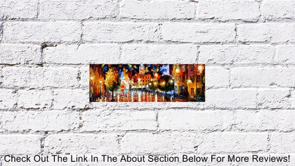 The Square of Reflections - 40"x14" Leonid Afremov Mixed Media/giclee Ready to Hang! Review