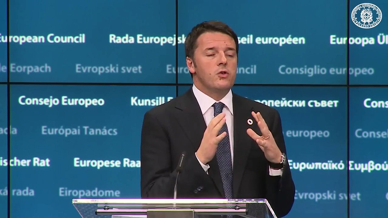 Bruxelles - Consiglio Europeo del 18 dicembre 2014, conferenza stampa (19.12.14)