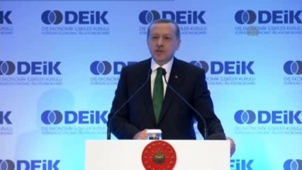 Deik Genel Kurulu - Cumhurbaşkanı Erdoğan (4)