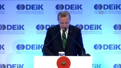 Deik Genel Kurulu - Cumhurbaşkanı Erdoğan (6)
