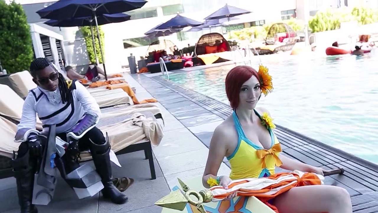 LEAGUE OF LEGENDS COSPLAY @ ANIME EXPO 2014 - YouTube
