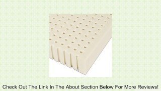 Serenia Sleep Dunlop Latex Easy Flip Mattress Pad Topper with Cover Review