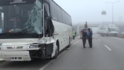 Amerikan Futbolu Takımı Deplasman Yolunda Kaza Geçirdi