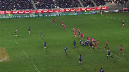 TOP14 - Grenoble-Stade Français: Essai Alipate Ratini (GRE) - J13 - Saison 2014/2015