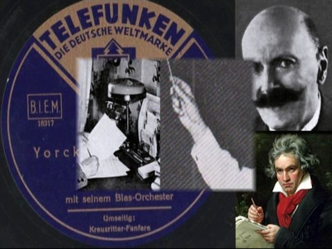 Yorckscher Marsch Ludwig van Beethoven Carl Woitschach mit seinem Blas-Orchester