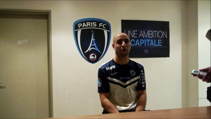 Réaction d'Idriss Ech-Chergui / Paris FC - Marseille Consolat (3-1)