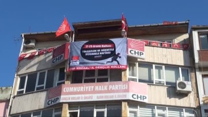 Kocaeli'de CHP'den Yeni 17 Aralık Afişi