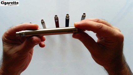 Cigarette électronique: la tension variable