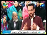 Faisal Qureshi shared his feelings on bashir momin character first time in live show