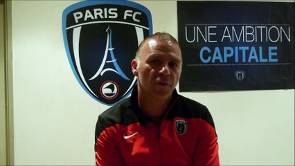 Réaction de Christophe Taine / Paris FC - Marseille Consolat (3-1)