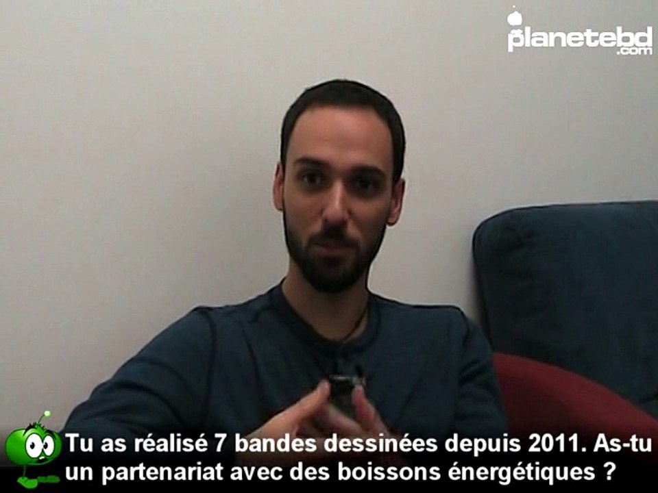 Pere Pérez en interview sur PlaneteBD.com